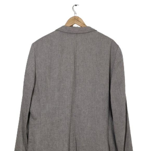 TED BAKER Popping' Modern Trim Fit Herringbone Sport Coat Mens Size Ted 6/ US 44 - Picture 11 of 16